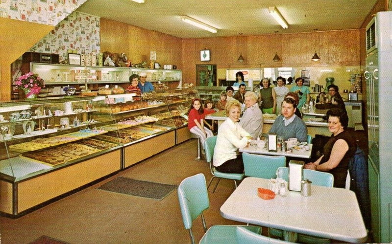OLearys Bakery - Vintage Postcard